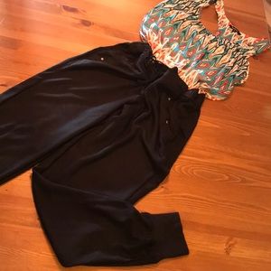 Drawstring Pant, w/ tight ankles, SZ:S